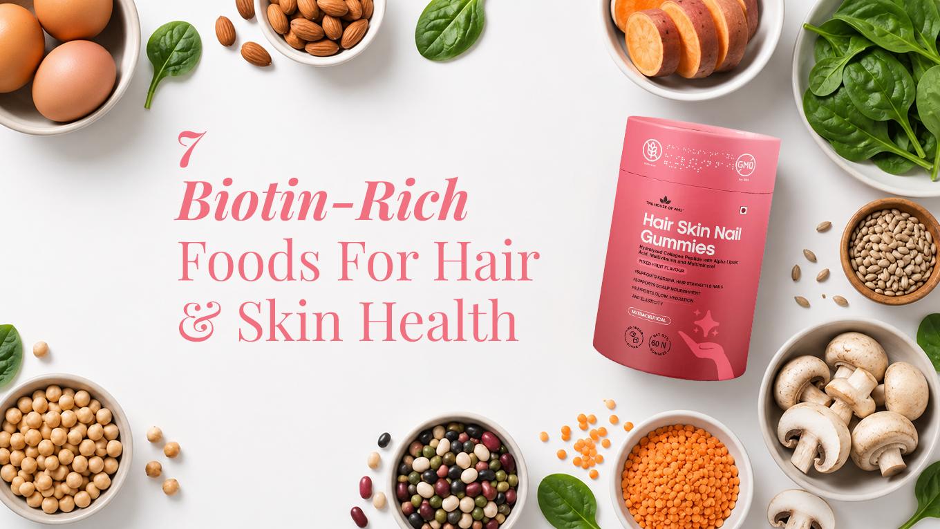 7 Biotin-Rich Foods For Hair and Skin Health