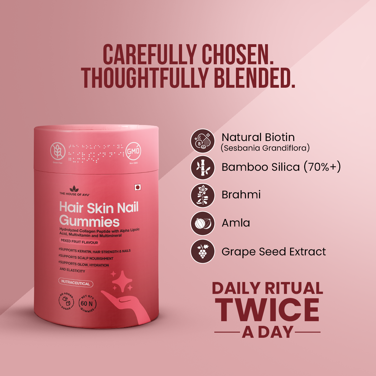 AYU Hair–Skin–Nail Gummies